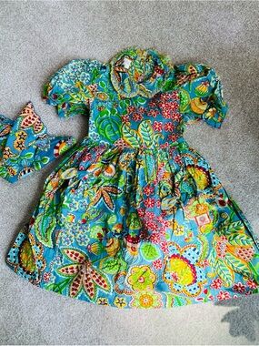 Oilily Girls Dress and Scarf